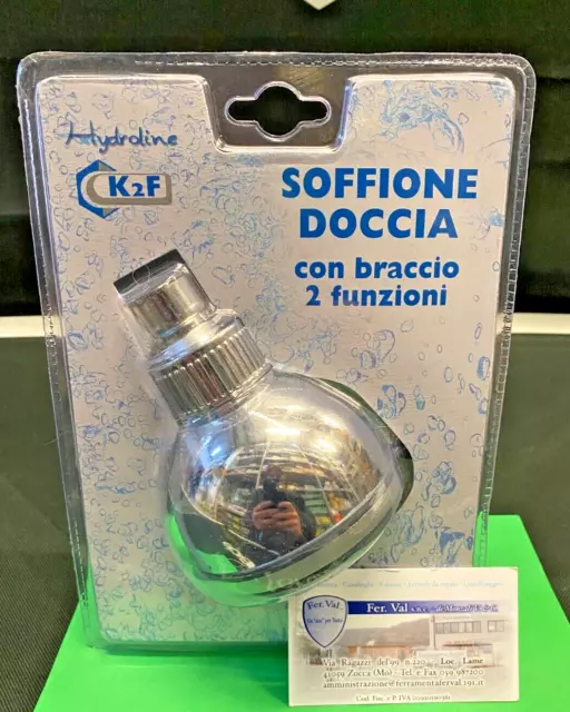 K2F SOFFIONE Ducha Con Brazo A 2 Funciones De 160MM Código 761560