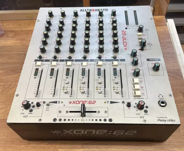 Allen & Heath Xone :62 Professional DJ Mixer