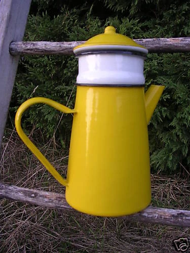 Lot De 2 Petits Seaux Émaillés Blancs - Émail Véritable à 800°C - Marque Arémail Emalia - Neuf Déco Vintage