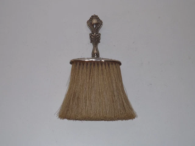 Antique 1904 Silver Hat Brush Chester 1904 Letter D Maker Crisford & Norris
