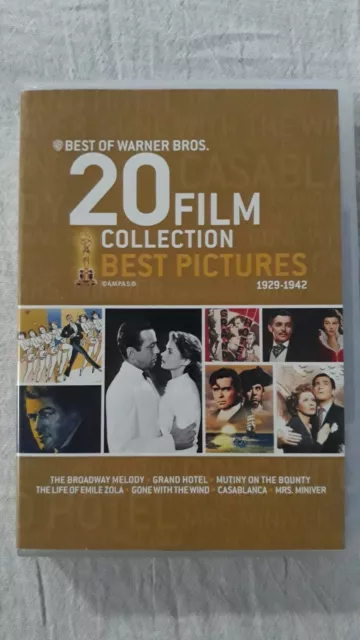 Best of Warner Bros 20 Film Collection Best Pictures DVD 1929 - 1942 Casablanca