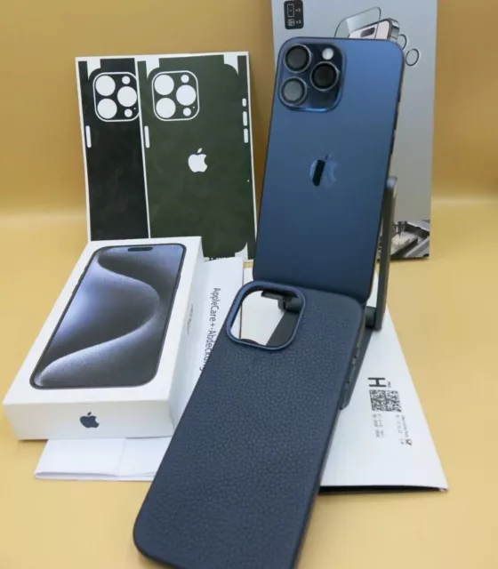 Apple iPhone 15 Pro Max - 1TB - Titan Blau (Ohne Simlock)