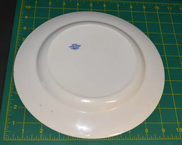 Vintage ADDERLEY WARE Blue OLD WILLOW Dinner Plate 2