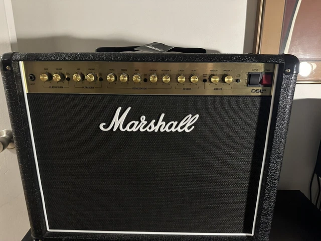 Marshall DSL40CR tube amp guitar combo w/telefunken tube upgrade