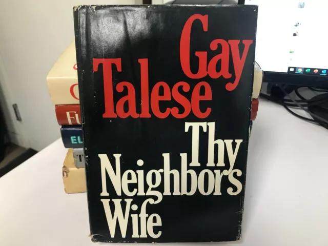 Thy Neighbors Wife - Gay Talese (Hardcover, 1980, 1st Edition, Dust Jacket)