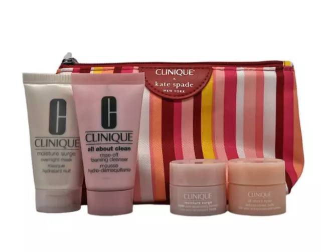 CLINIQUE x KATE SPADE - STARTER SET - PFLEGESET MIT KOSMETIK & PFLEGE