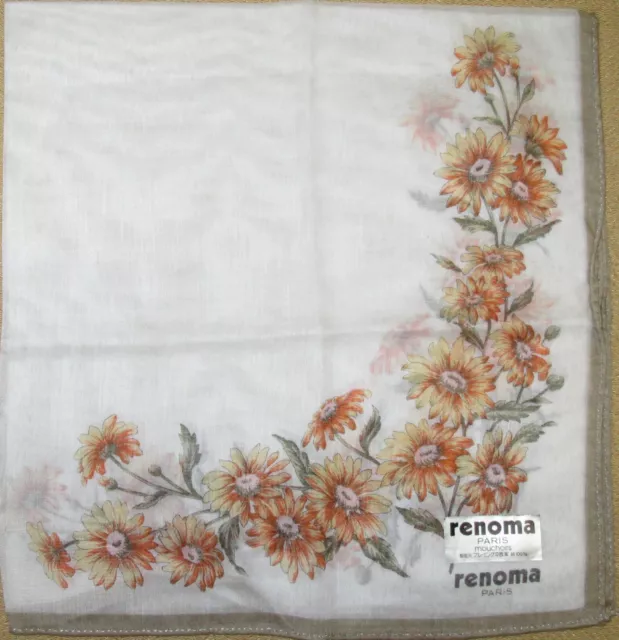 RENOMA *Chrysanthemum Handkerchief 42cm /MAEGSIR