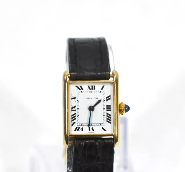 Cartier Tank Louis W1504856 18K Yellow Gold Ladies Watch