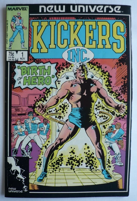 Kickers Inc. #1 New Universe FN (1986) Marvel Comics