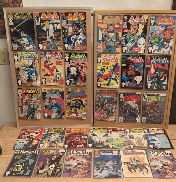 Punisher Comic Book Lot Run The Punisher War Zone Knights Specials 31 Euro hit