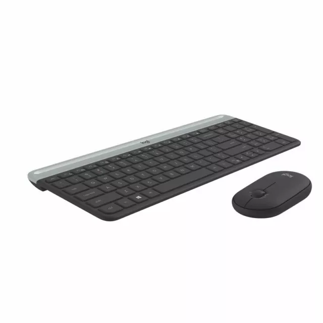 Logitech Wireless Slim Combo MK470 Teclado+Ratón Español Usado 2