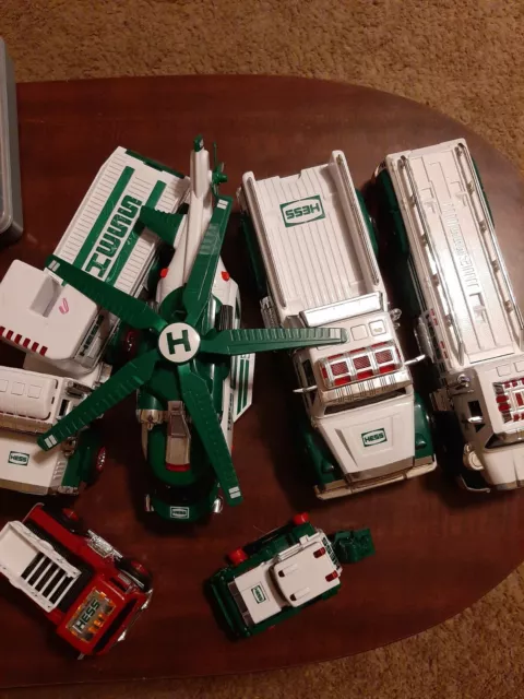 Hess Trucks Lot Of (6) Used All Work But One.