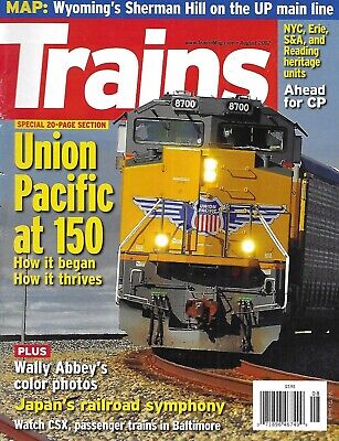 Trains Magazine Union Pacific Railroad At 150 Wally Abbey Color Photos Japan