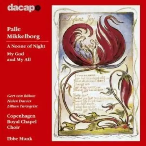 COPENHAGEN ROYAL CHAPEL CHOIR Mikkelborg/a Noone of Night (CD) Album
