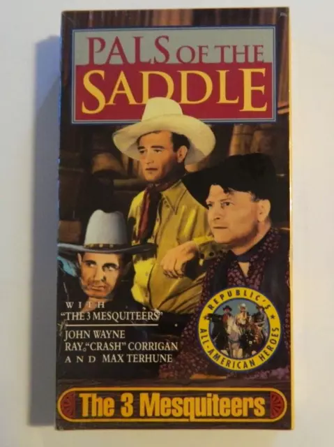 Three Mesquiteers, The - Pals of the Saddle (VHS, 1992)