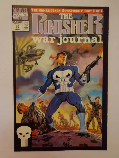 The Punisher War Journal Kamchatkan Konspiracy Vol 1 #33 Marvel August 1991 NM