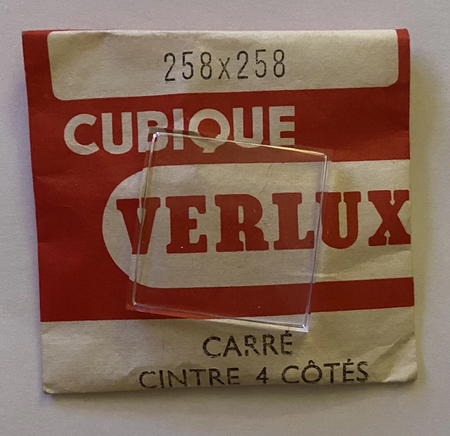 Verre De Montre Verlux Miconcave En Plexi - Diamètre 348 - Occasion