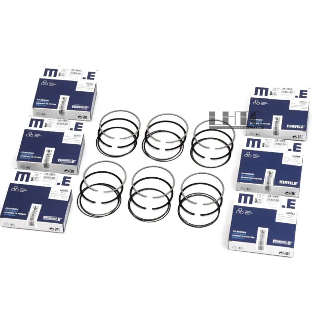 6cyl Piston Rings Set Φ97mm For Porsche 911 Carrera 991 981 Boxster Cayman S 3.4