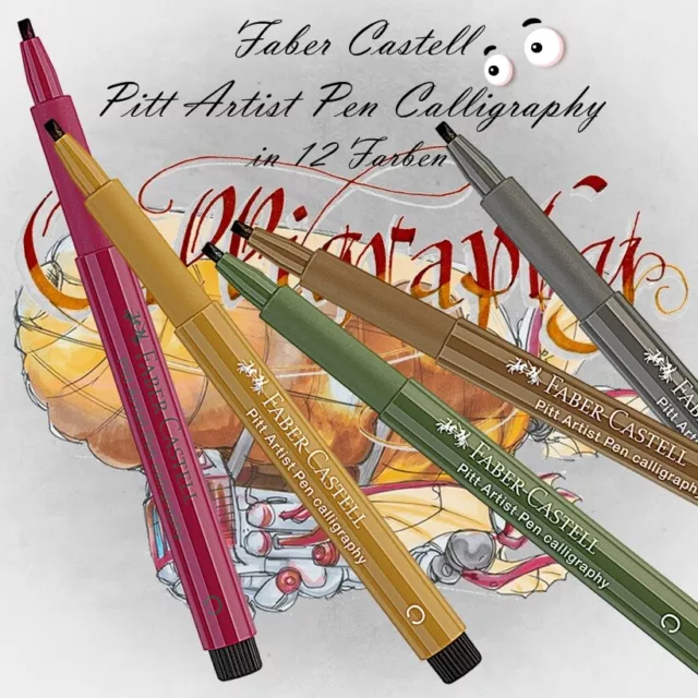 Faber Castell Pitt Artist Pen Calligraphy