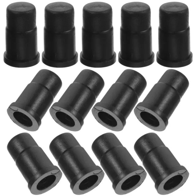 40 Pcs Caster Rubber Cap Abs Wheel Bearing Lock Wall Protector