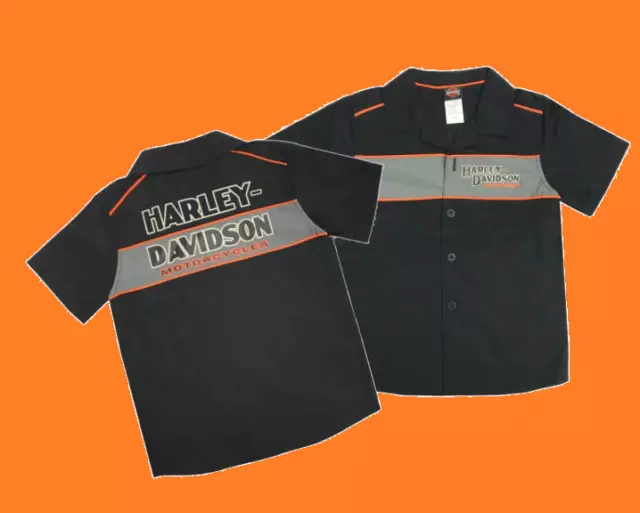 1080889 Camicia manica corta originale Harley Davidson bambino cotone