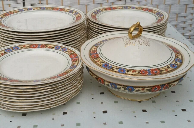 Vintage, S.hancock & Son, Coronawear, Joblot,Plates & Turren Dish X 36 Pieces