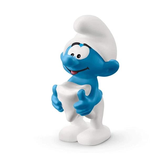Figurine schtroumpfs, figurine schtroumpf avec cadeau, figurine peyo Figurine schtroumpfs, figurine schtroumpf avec cadeau, figurine peyo