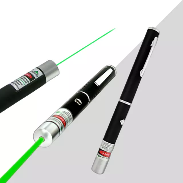 Stylo Pointeur Laser Vert - Longue Portée - Longueur Onde 532 nm - Puissant 1mW