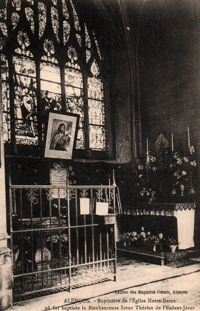 CPA 61 - ALENCON (Orne) - Baptistère de l'Eglise Notre-Dame