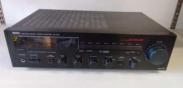 Yamaha Rx300 YAMAHA RX-300 NATURAL Sound Stereo AV Receiver Amp Amplifier Tuner ...