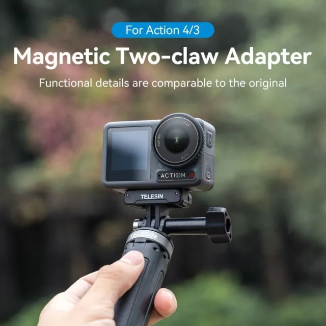 Non-slip Camera Mount Adapter for DJI OSMO Action 3/4