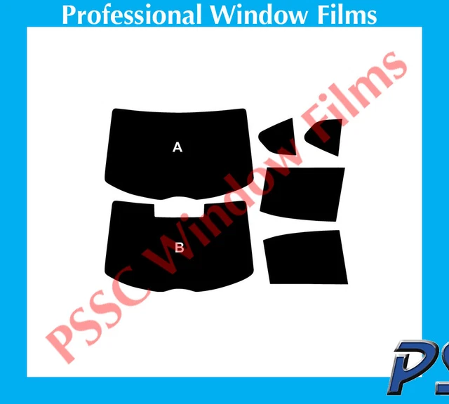 Skoda Octavia 5 Door Hatch 2013-Current Pre Cut Car Auto Window Tint Film 5% Kit