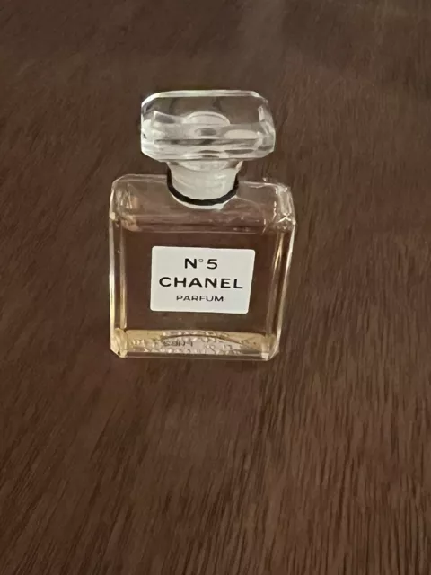 Vintage 1950s Chanel No 5 PURE PARFUM EXTRAIT .275oz Mini Perfume Splash
