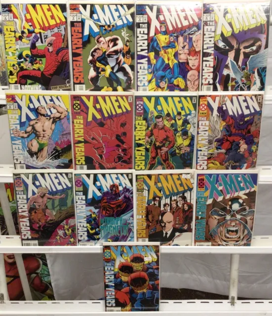 Marvel Comics X-Men The Early Years Run Lot 2-14 VF/NM 1994