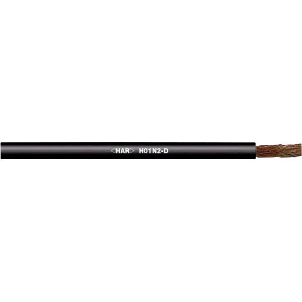 Lappkabel 2310026 H01N2-D Caoutchouc Noir Soudure Câble 10mm de ²