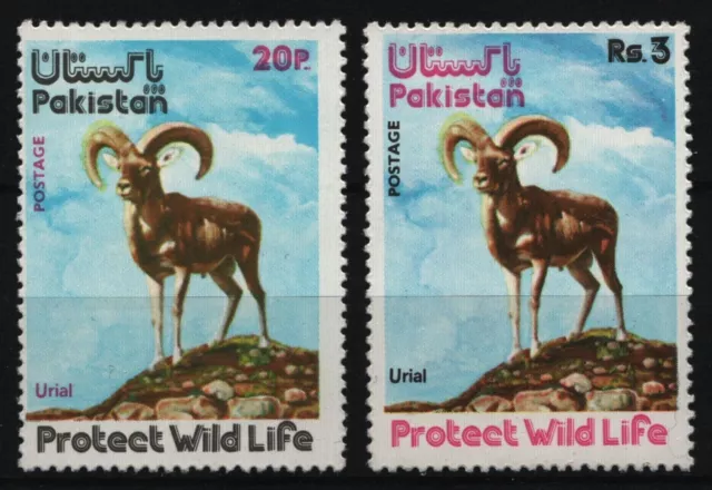 Pakistan 1975 - Mi-Nr. 396-397 ** - MNH - Wildtiere / Wild animals