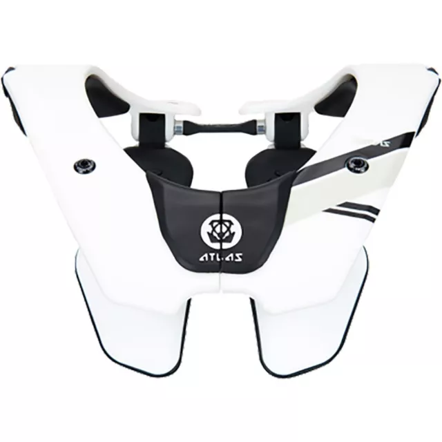 Atlas MX Prodigy White Kids Off Road Motocross Protective Riding Neck Brace