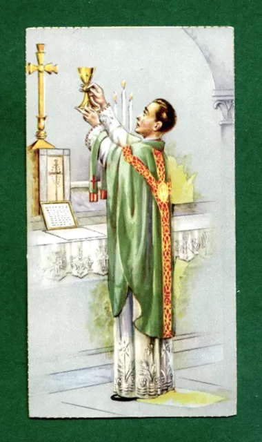 Santino Antico   IMAGE PIEUSE - HOLY CARD SANTINI  GESU' EUCARESTIA