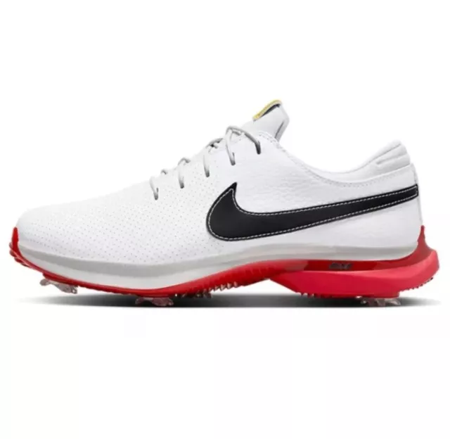 Nike Air Zoom Victory Tour 3 Golf Shoes White Red DV6798 101 Men’s Size 12  NEW