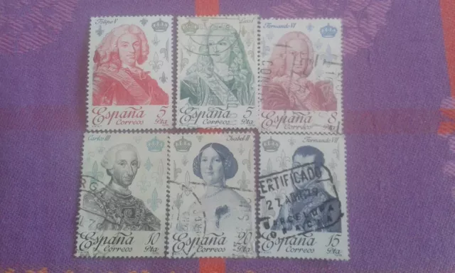 Sellos de España Reyes de Casa De Borbon 1978