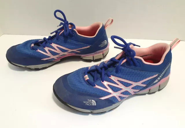 The North Face Running Shoes Womens 8.5 Ultra Kilowatt Training Blue Pink