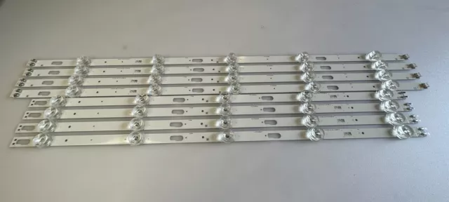 KIT LED (8 PCS) - SVC550F53/78_L - Pour TV SAMSUNG UE55TU7025