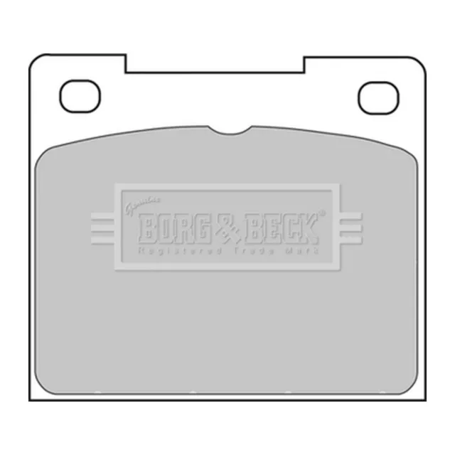 Brake Pads Set Front For Ford Escort MK1 Saloon Borg & Beck 1424023 1487400