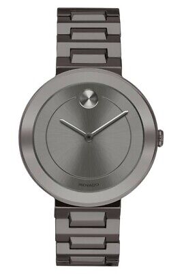 Women’s Movado Bold Refined Bracelet Watch - 34mm Stainless Steel Swiss 3600532