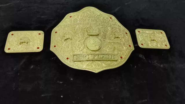 World Heavyweight Big Gold Championship Belt Adult Size WCW Champion