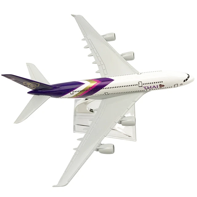 TECKEEN A380 Thailand Flugzeug Modell - 1/400 Maßstab Legierung