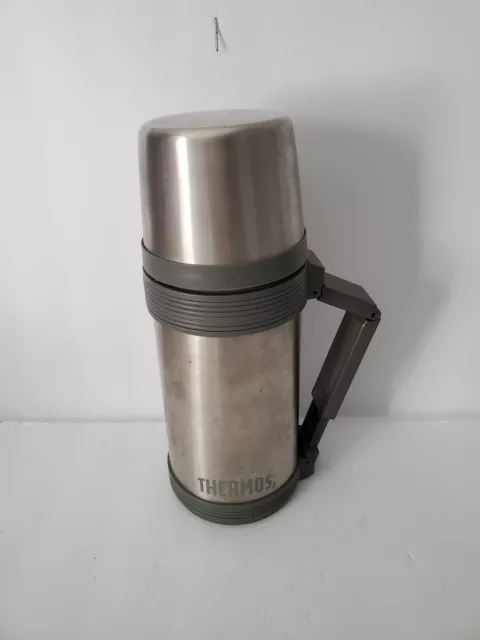 THERMOS NISSAN 34oz Stainless Steel Vacuum Bottle Travel Insulated NCD-10