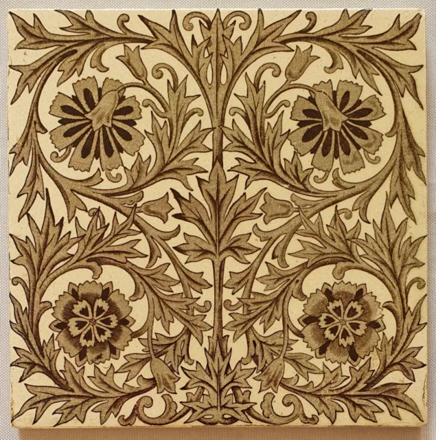Arts & Crafts Tile. Minton Hollins.  Date 1890.