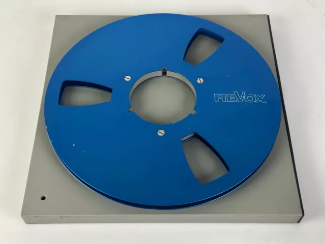 REVOX 26,5 cm Aluminium Reel / Tonband / Spule "Blau / Blue“ (A77, B77, PR99)