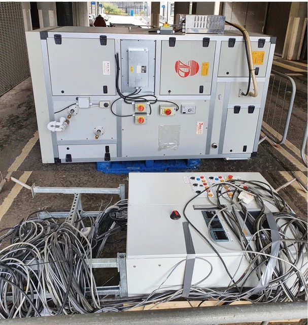 Dalair Air Manutention Unité 240v Et ; Contrôle Boîte / Puissance Supply 415v